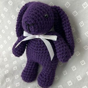 Handmade Purple Bunny